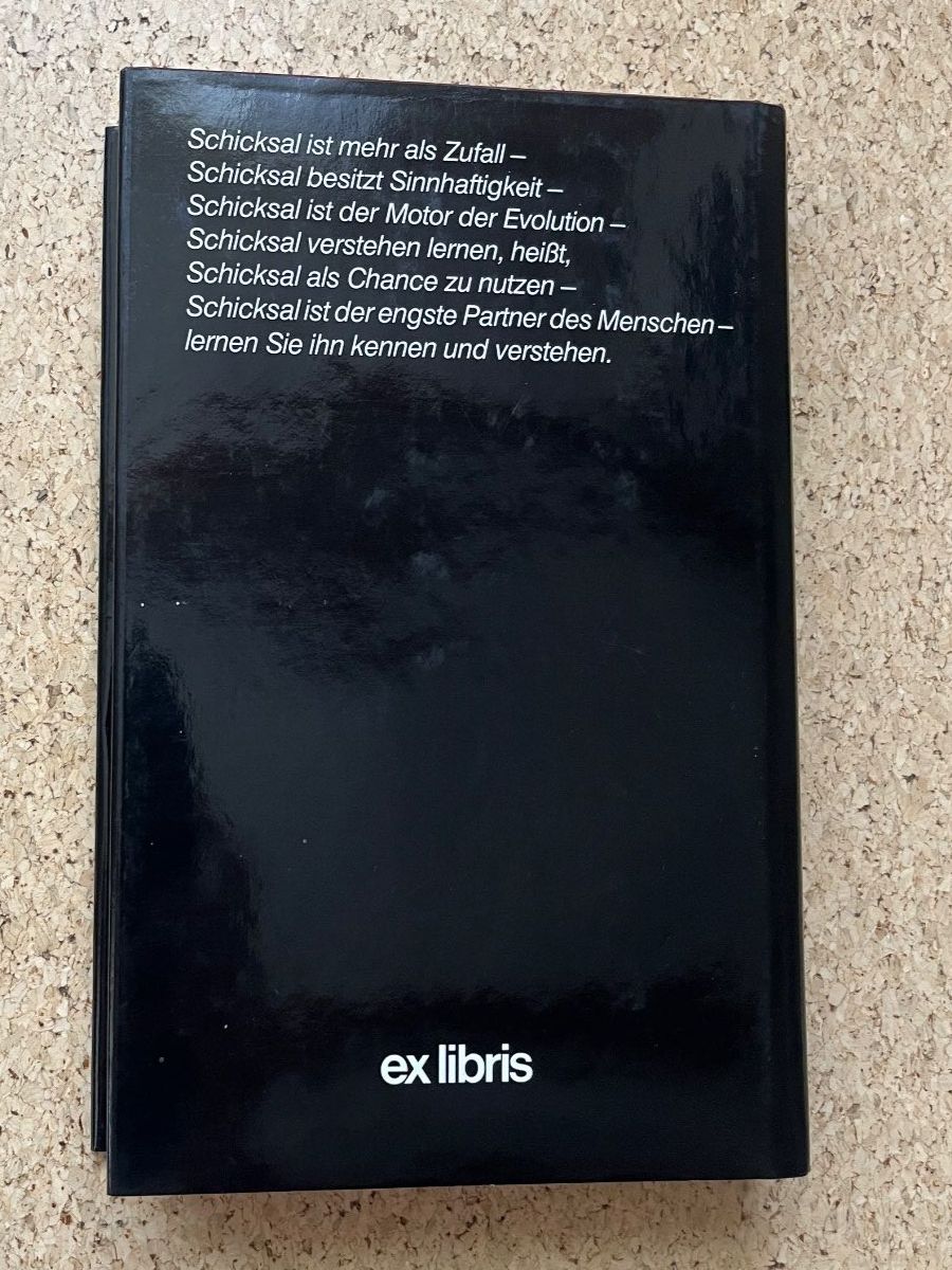 Libri: Buch gebunden "Schicksal als Chance", Thorwald Dethlefsen – Usato da Grosswangen venduto da Vita500 1