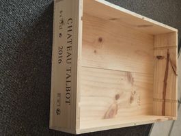 Weinkiste 6er leer 50x33x10 cm