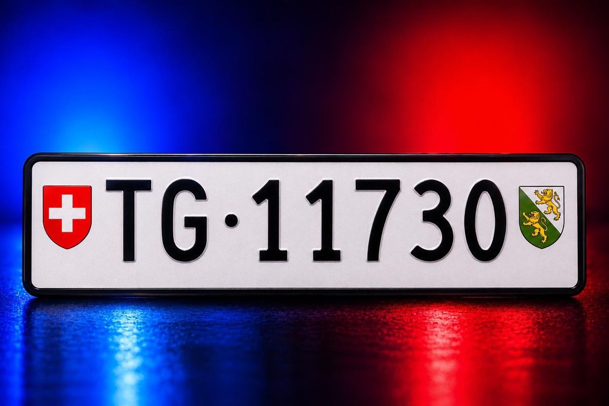 Insegne: Kennzeichen TG 11730 – Usato da Frauenfeld venduto da Gonii224