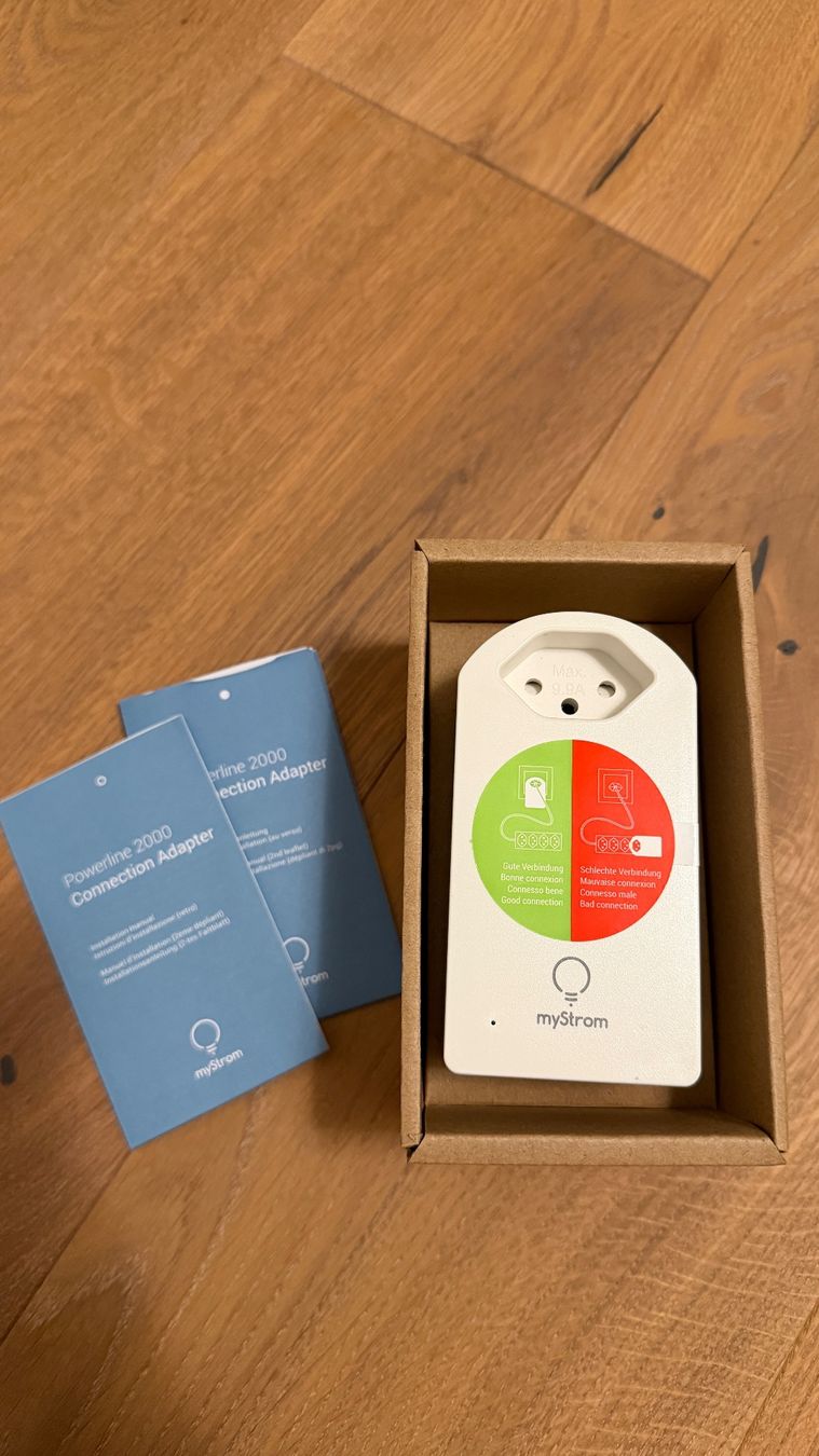 myStrom Unità & Adattatore: myStrom Powerline 2000 Connection Adapter – Usato da Buttisholz venduto da Berry007 1