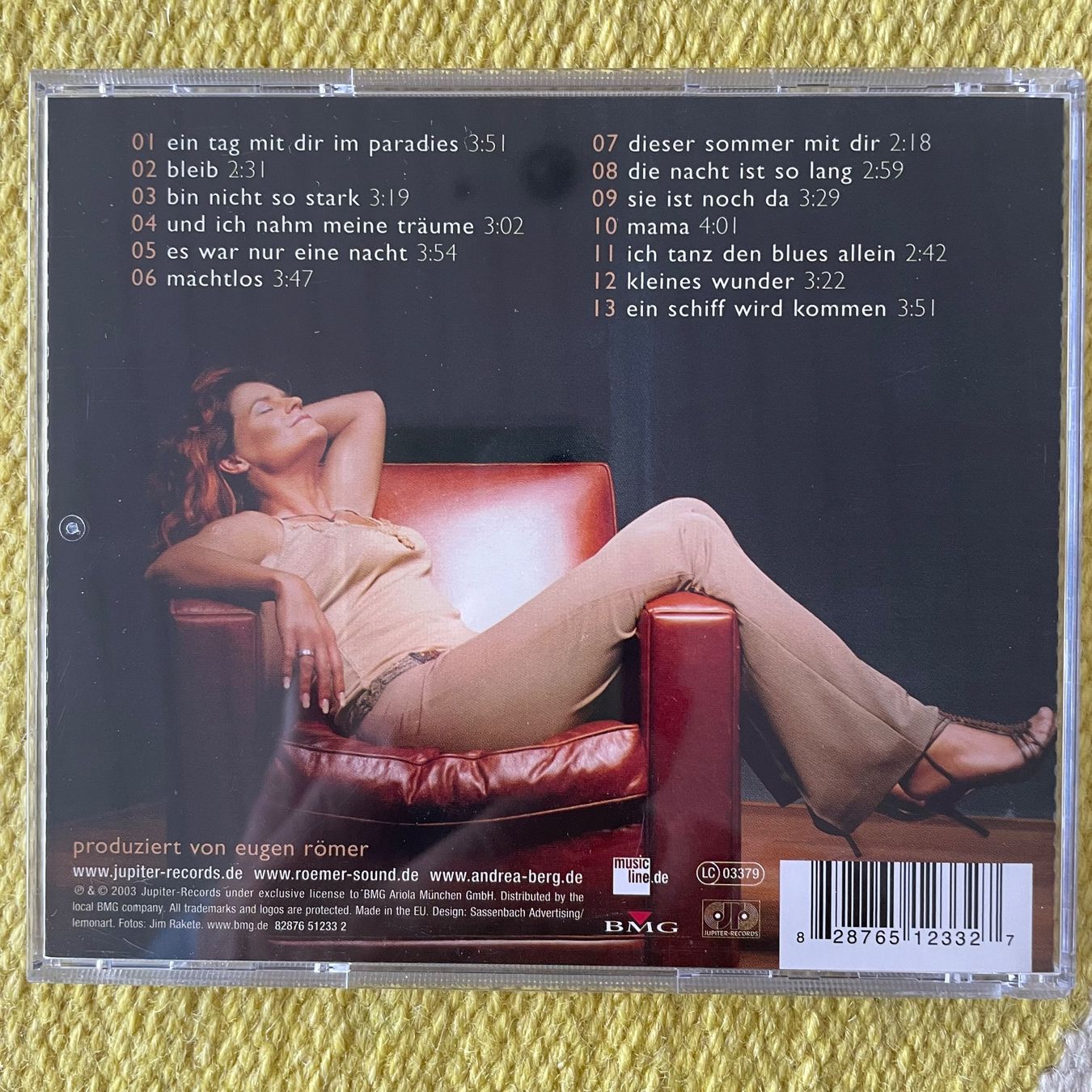 CD: ANDREA BERG-MACHTLOS – Usato da Rorschacherberg venduto da CD-Roli 1