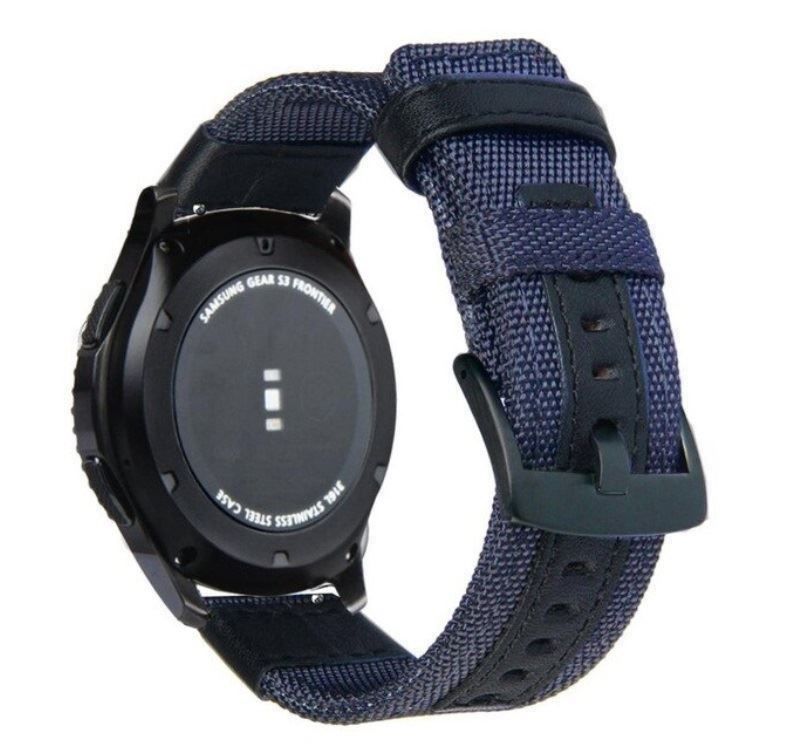 Bracelet En Nylon Respirant Pour Smartwatch Fitbit 10/9 - Réglable, Cadre Métal, Pour Sport Et Quotidien