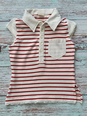 🌺 Herziges T-Shirt Poloshirt von JOTTUM Gr 116 🌺