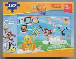 Puzzle - 187 Teile - Die Siegerehrung - Lonney Tunes Active!