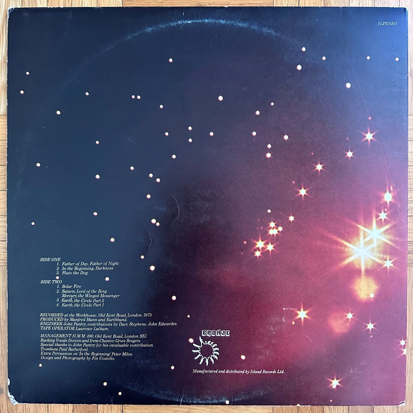 Dischi in vinile: LP - Manfred Mann's Earth Band - Solar Fire – Usato da Breganzona venduto da Onairda75 1