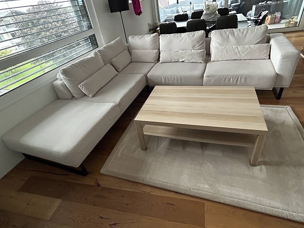 Sofas: Ecksofa Beige, top Zustand – D'occasion à Widnau par ire_fnp7 3