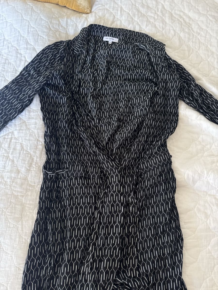 Jumpsuits: Combinaison "Les Petites..." noire et blanche taille M ✨ – D'occasion à Genève par Cicin 2
