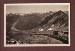 DAVOS - Ausblick von Weissfluhjoch - Bahn - 1933