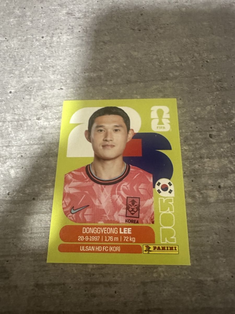 Panini Carte collezionabili: KOR 16 , FIFA WORLD CUP 2026 PANINI  – Nuovo (secondo la descrizione) da Frauenfeld venduto da 1PegPeg1
