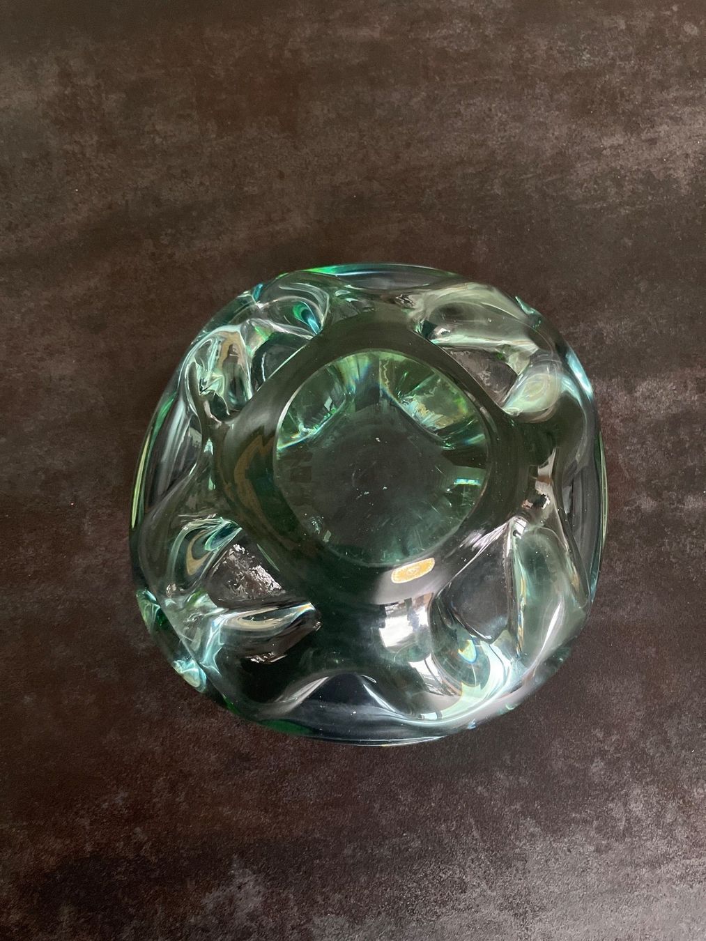 Portacenere: Ancien Cendrier Verre Soufflé Skrdlovice – Usato da Vallamand venduto da Bricbracbroc82 9