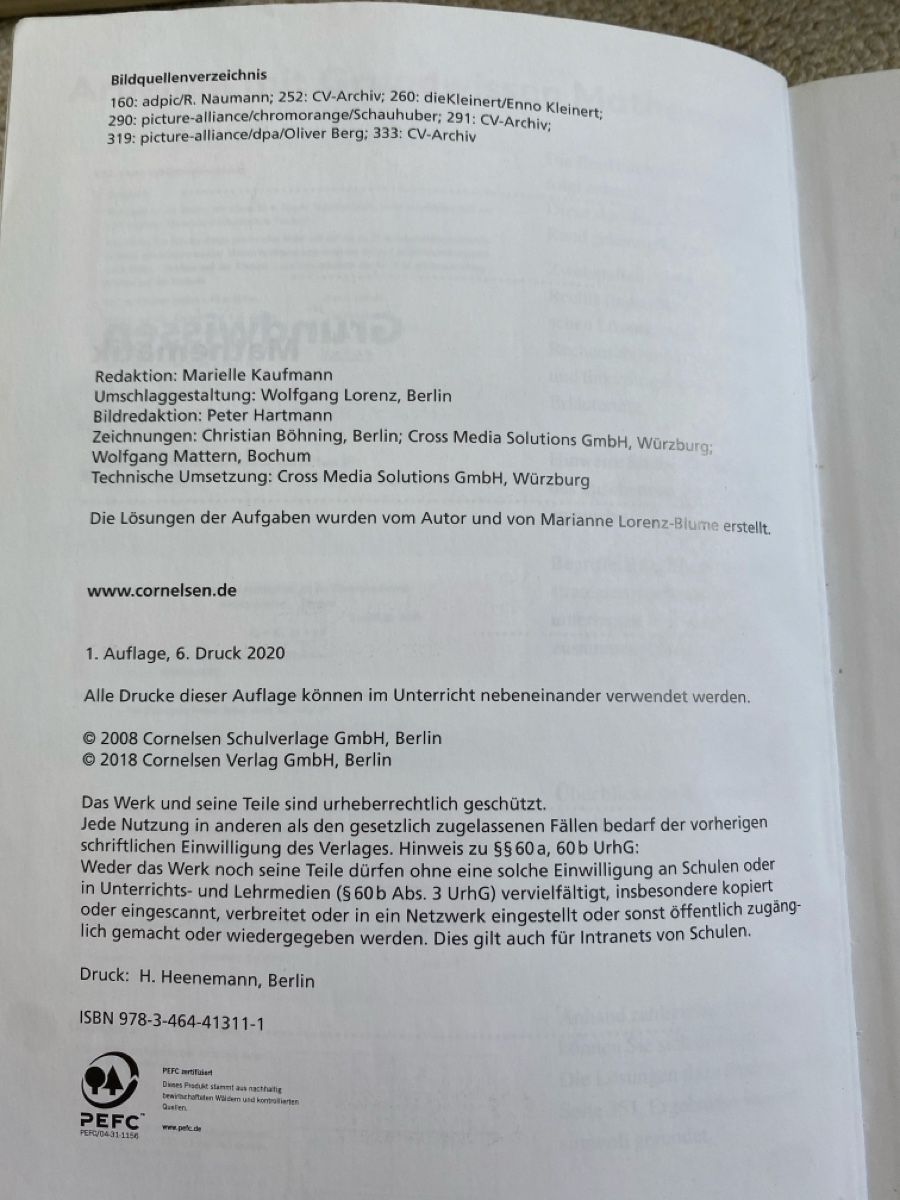 Bücher: Grundwissen Mathematik Buch – Gebraucht aus Wallisellen von aishuu 1