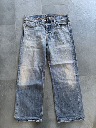 Blau-graue Jeans Baggy - H&M