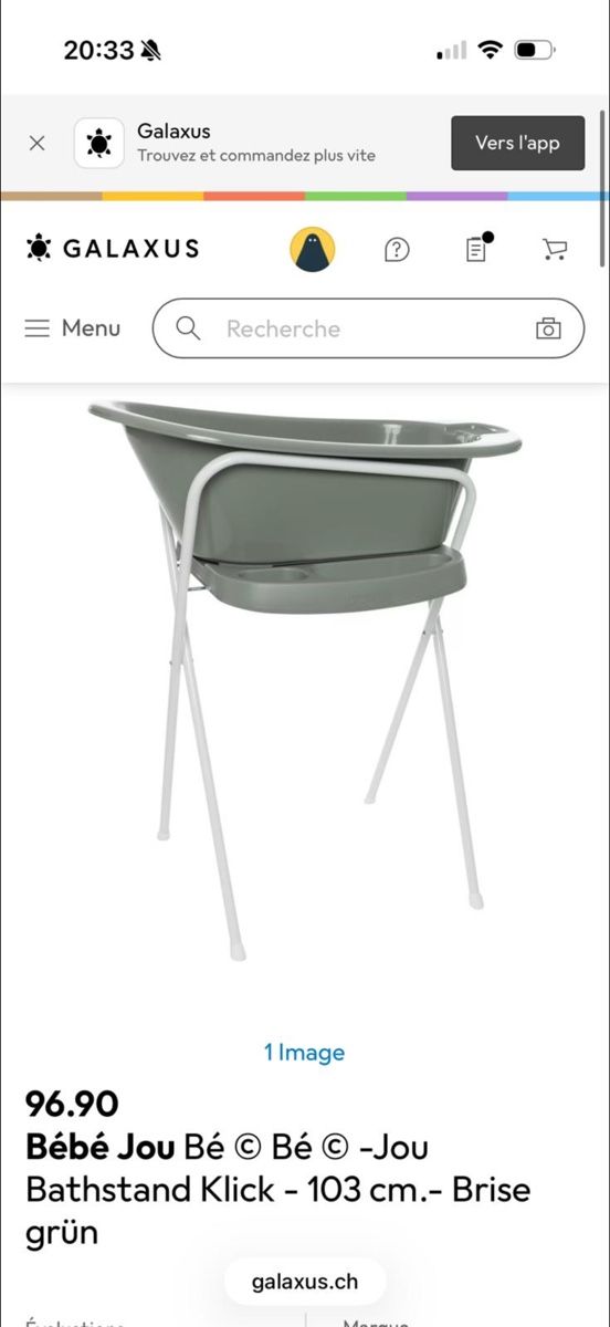 Badewannen: Baignoire bébé et transat  – Gebraucht aus Lutry von elm_sf88