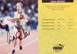 Anja Rücker Autogramm signiert Foto 15x21cm