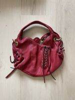 Sac en cuir rouge