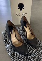 Lele Pap Lele Pap Pumps Leder Print Gr. 40 Schwarz