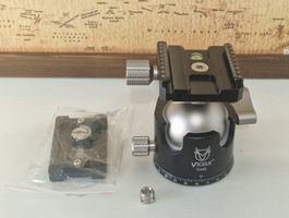Stativ-Kugelkopf, Panorama-CNC-46-mm-Kugel, professionel