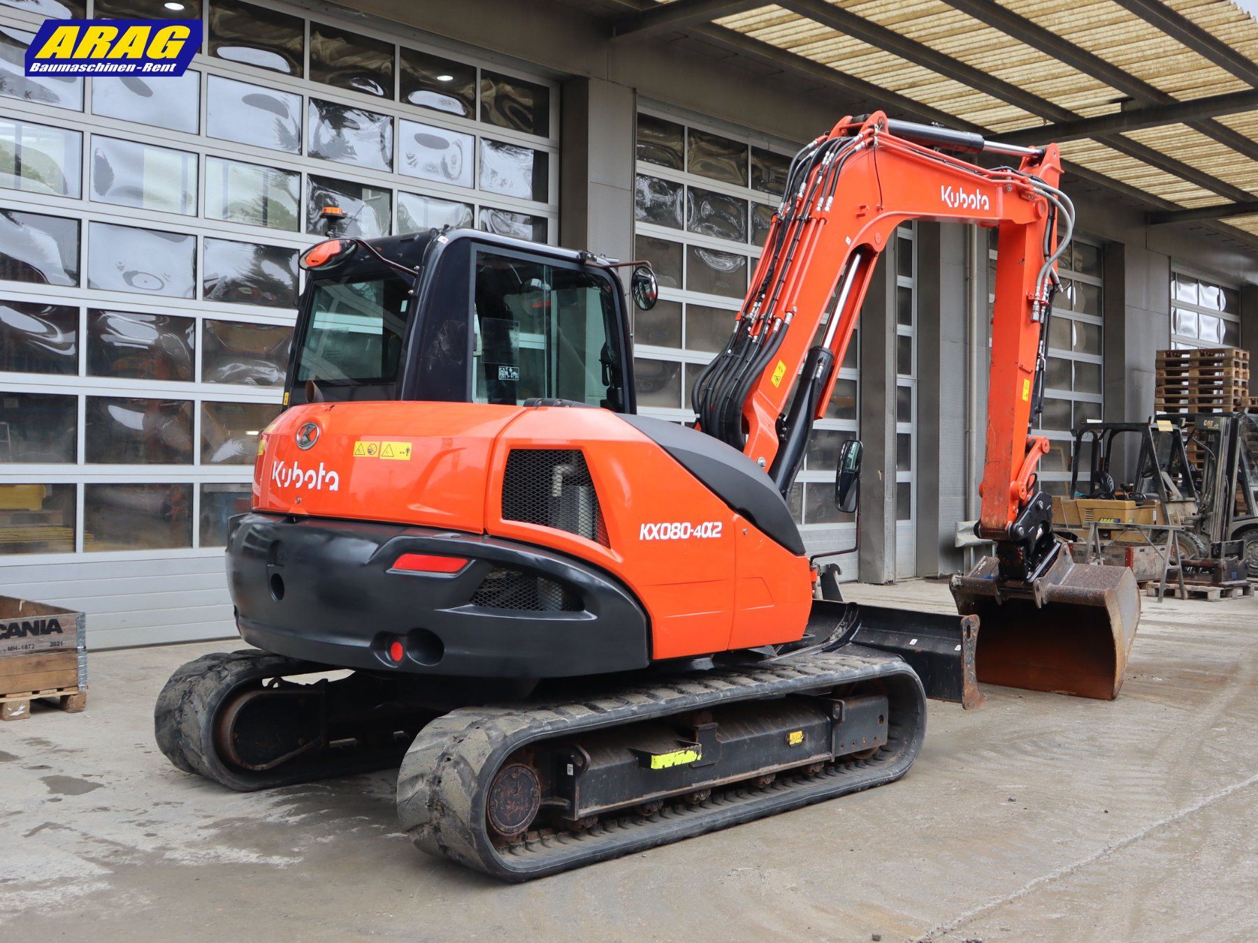 Kubota Excavateurs: Kubota KX080 Raupenbagger – D'occasion à Hasle LU par Arag08 5