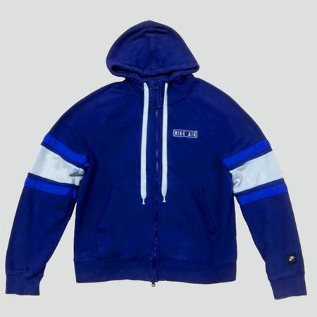 Nike Air zip-up hoodie vintage streetwear Sportjacke