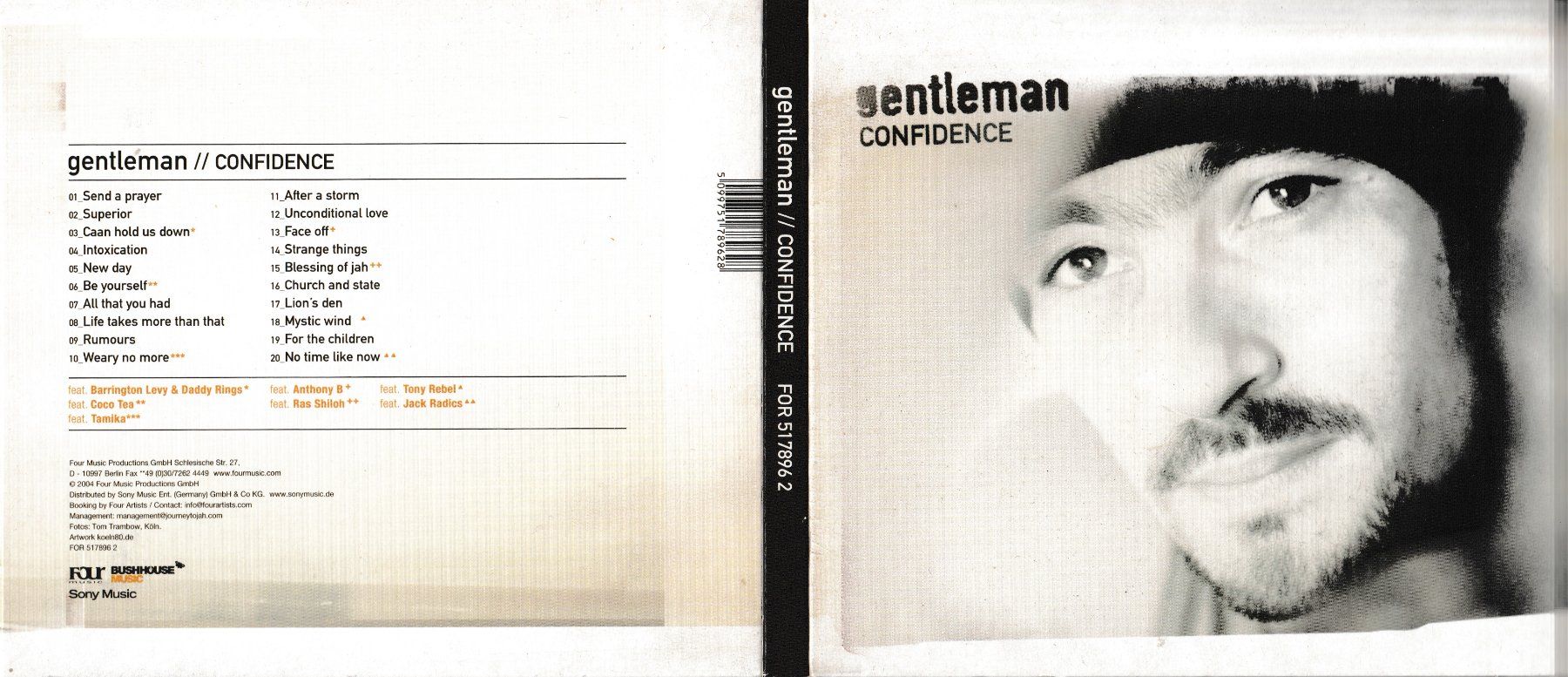 CDs: CD - Gentleman - Confidence – Gebraucht aus Langnau am Albis von MediaRescuerKeLoX