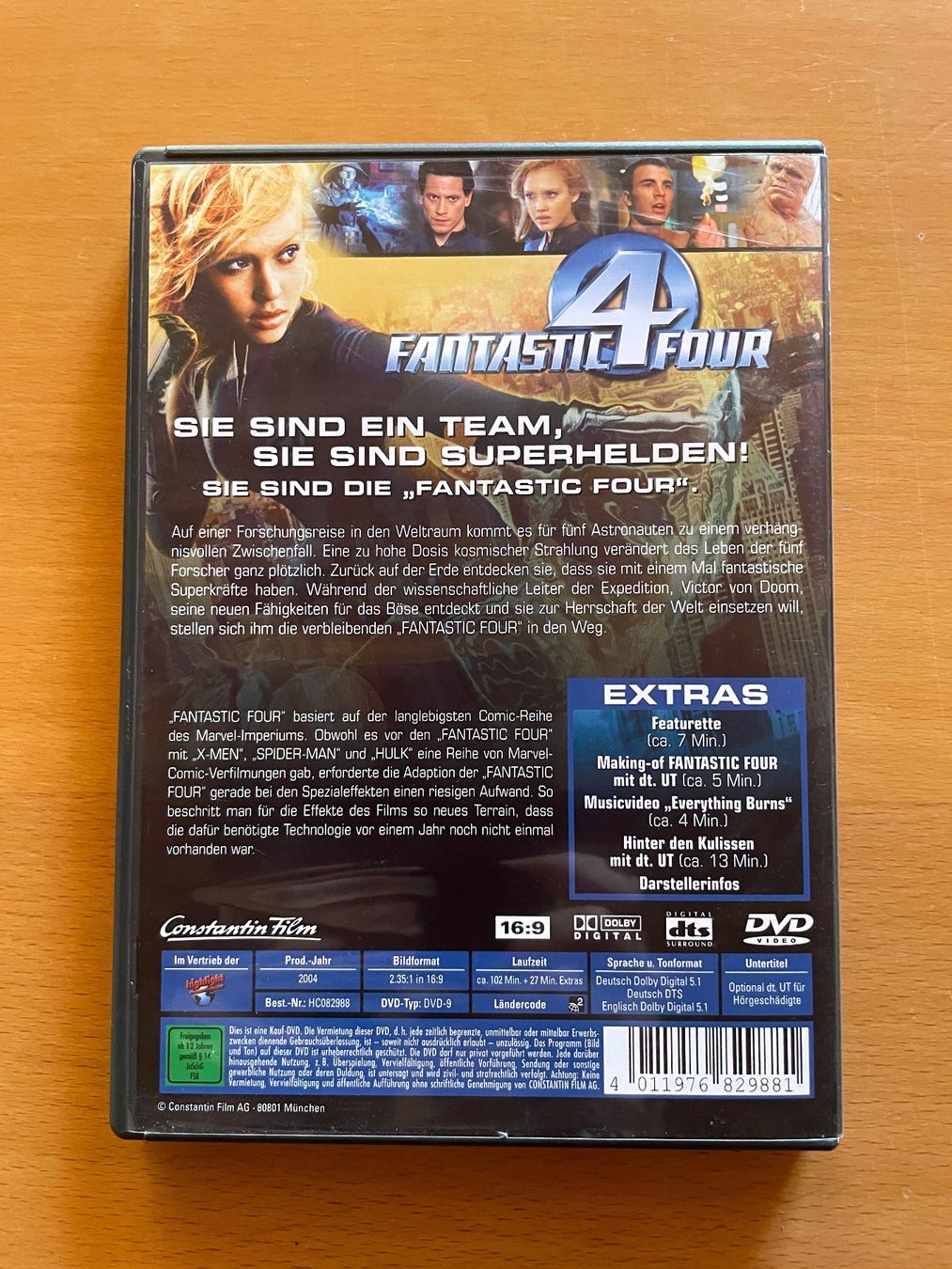Tous les DVDs: DVD Fantastic 4 Four – D'occasion à Rickenbach BL par Morlog 2