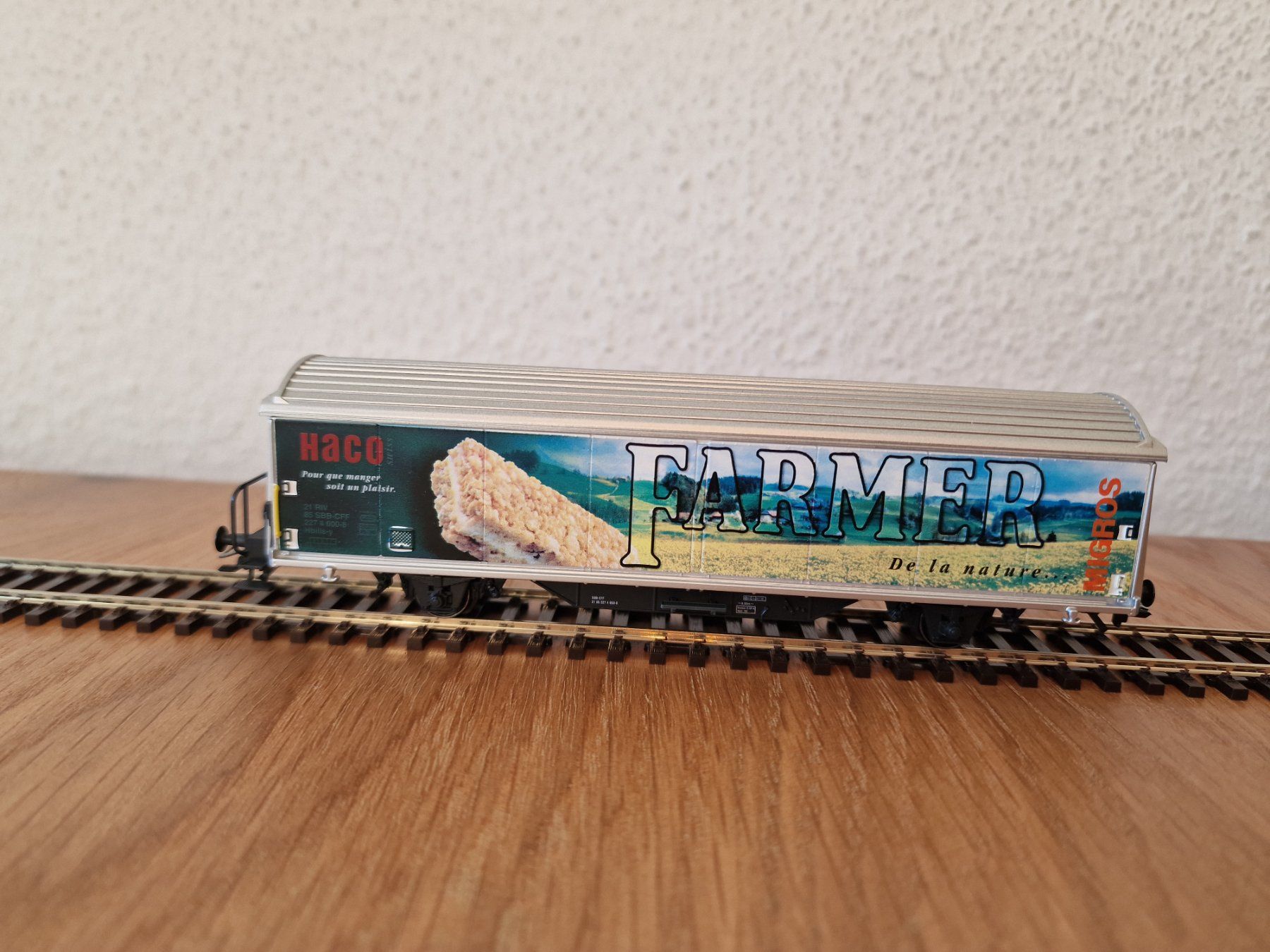 Märklin Modellini di ferrovie: SBB Farmer Güterwagen H0 – Usato da Matten b. Interlaken venduto da lor_hr9w