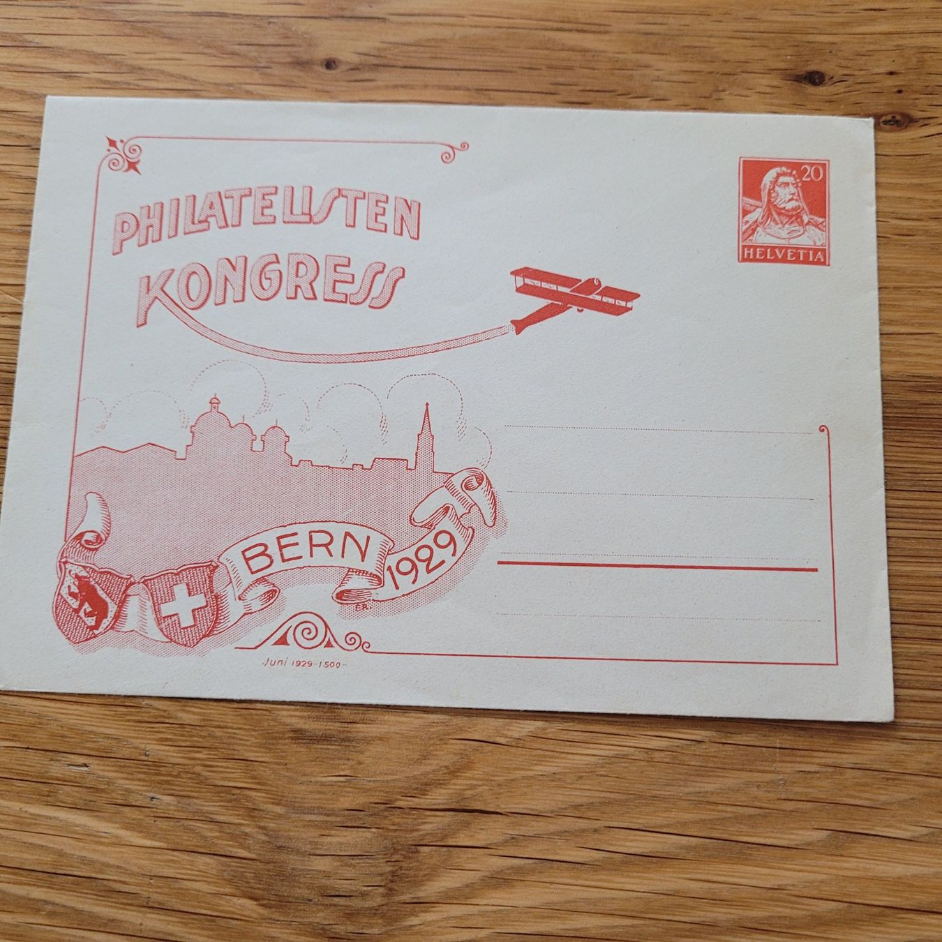 Alle Briefmarken: Luftpost Brief 1939 Bern Kongres – Gebraucht aus Biel/Bienne von Destockweb