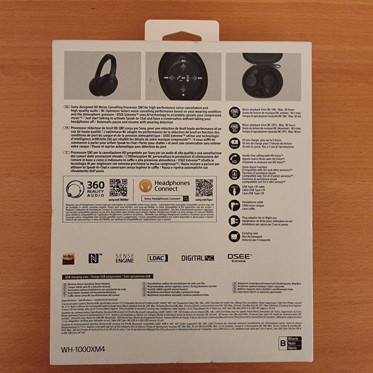 Sony Kopfhörer: Sony WH-1000XM4 – Wireless Kopfhörer, absolut neuwertig, OVP – Neu (gemäss Beschreibung) aus Zug von Tuff_1806 2