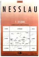 Swisstopo-Karte 1:25'000 1114 Nesslau