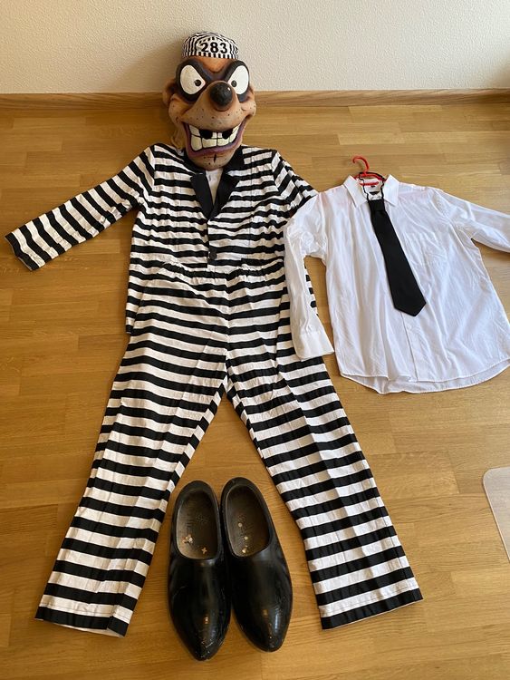 Panzerknacker - Fasnachtskostüm komplett mit Larve (Maske) | Kaufen auf