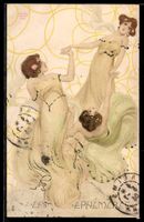 Raphael Kirchner: Les Ephémères, Drei 