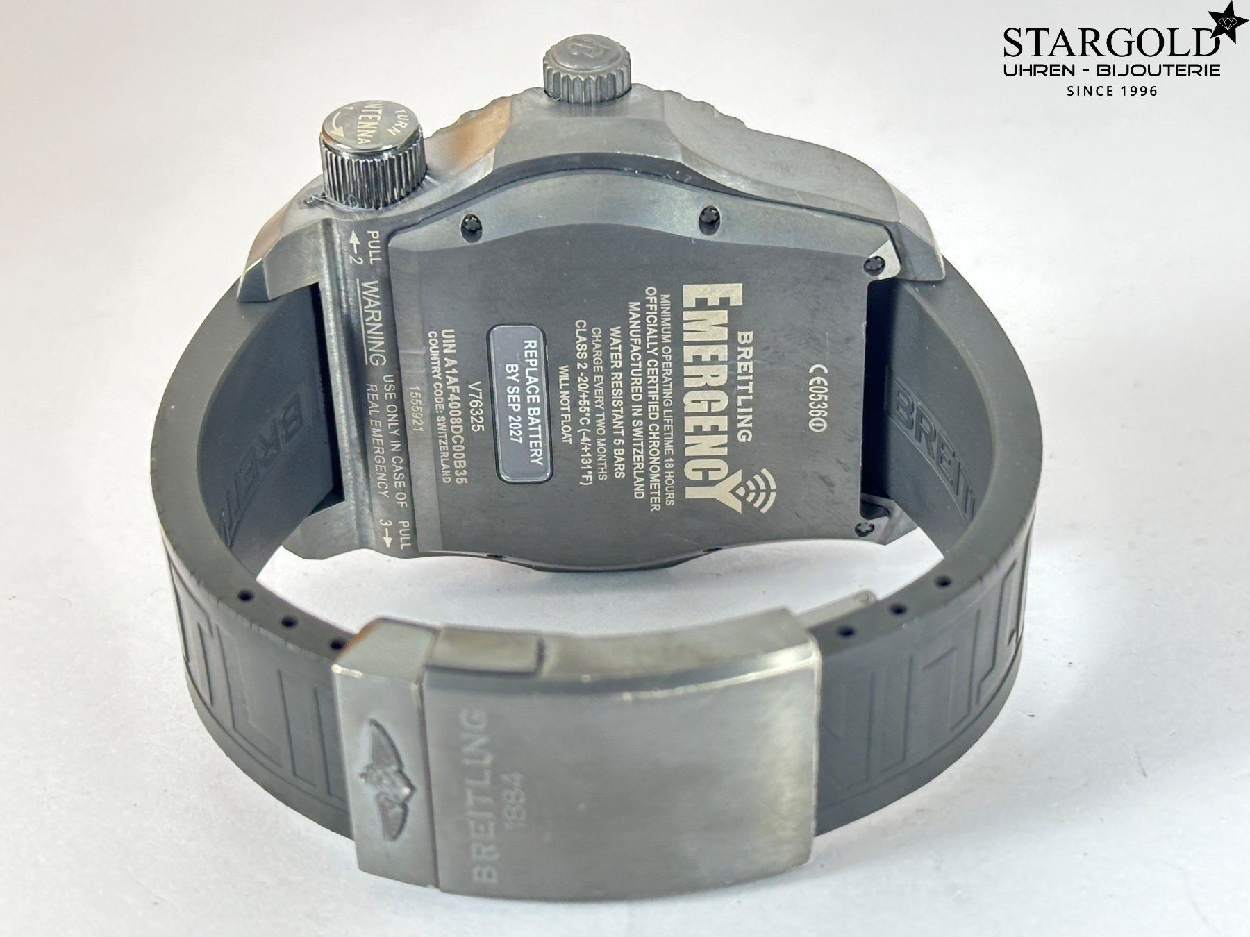 Breitling Orologi: Breitling Emergency Night Mission - V76325C1 – Usato da Zürich venduto da Stargold-Uhren 8