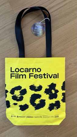 Locarno Film Festival Tote Bag Yellow