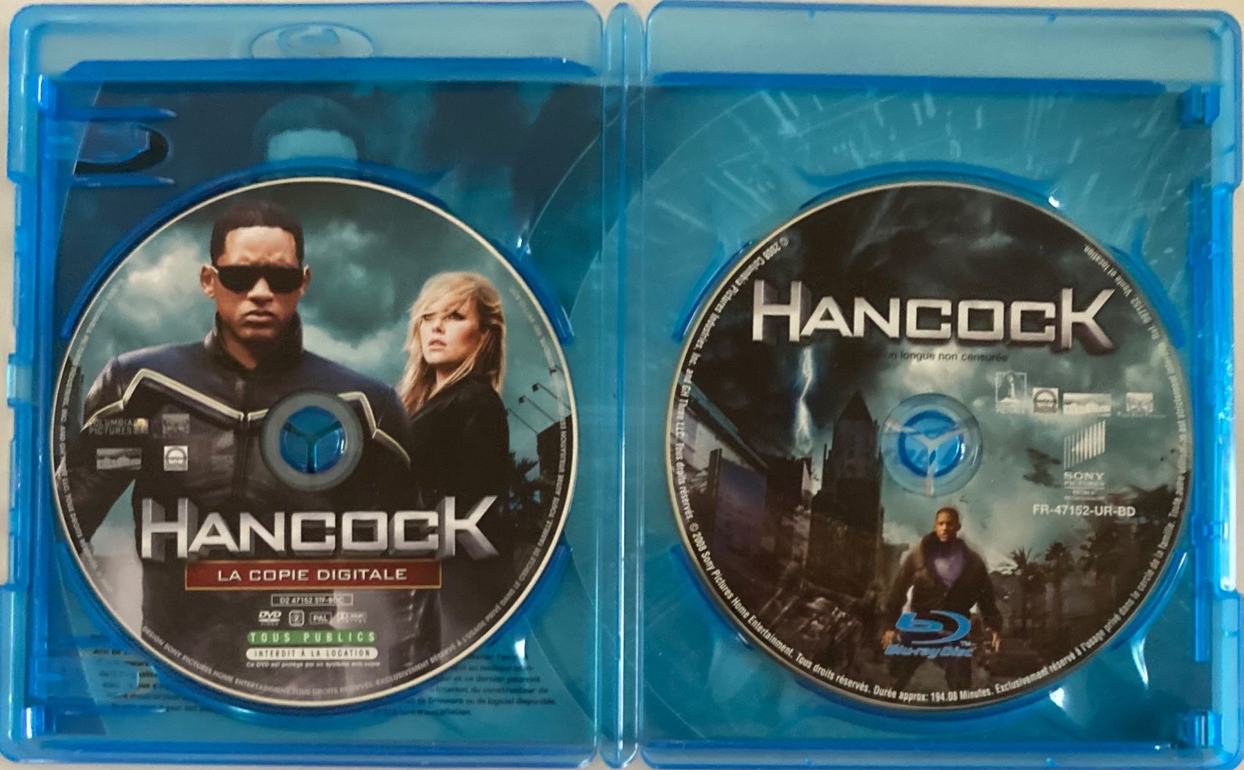 Tutti i DVDs: WILL SMITH / CHARLIZE THERON - HANCOCK – Usato da Poliez-Pittet venduto da Newtown-Records 2