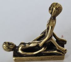 Tibetischen Erotik Sexy figur aus Messing
