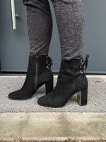 Schwarze Stiefeletten, Minelli, Gr. 39, Top Zustand