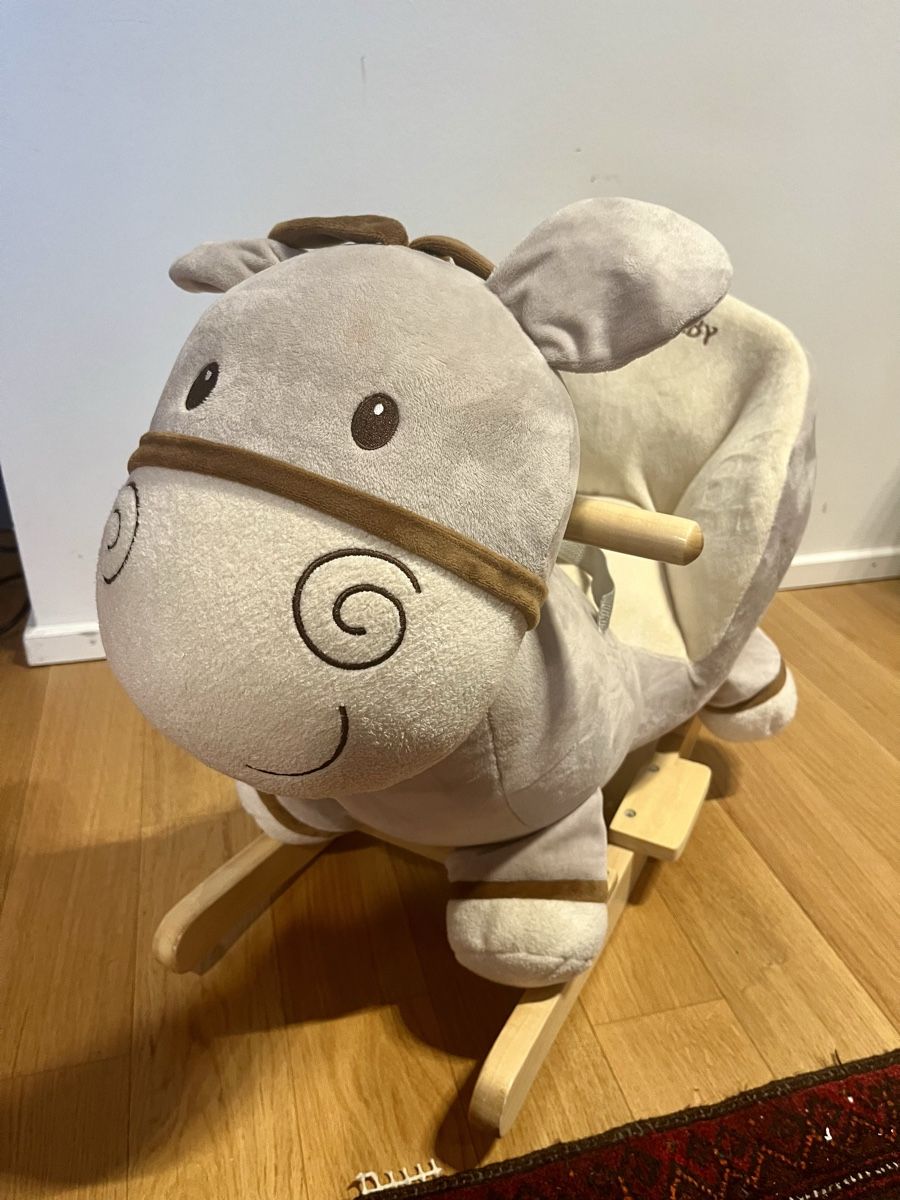 Giocattoli: Asinello a dondolo peluche – Usato da Zürich venduto da mar_ggm9 1
