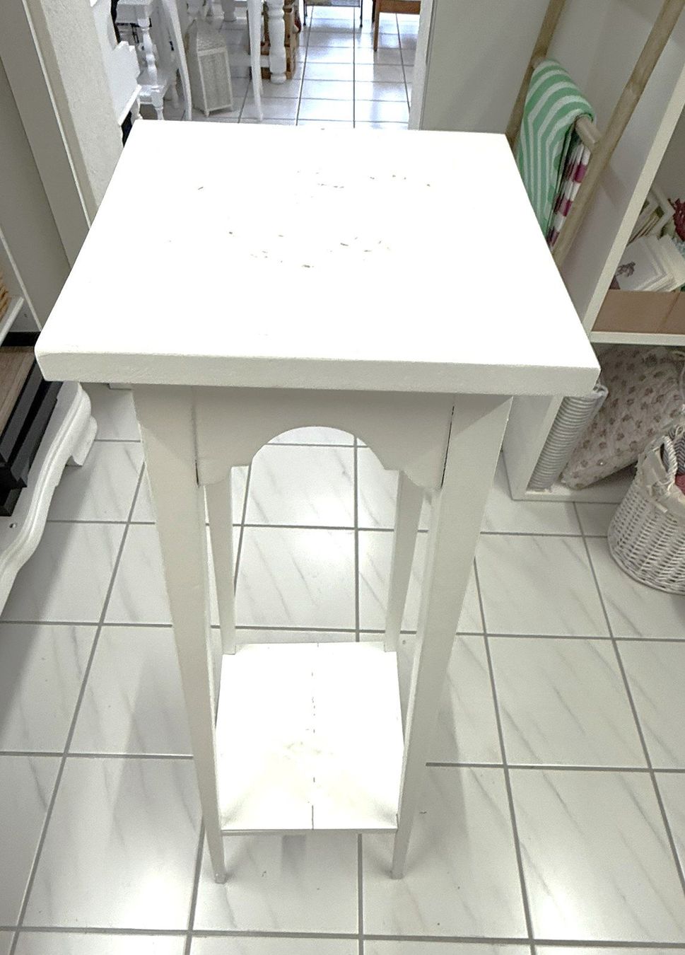 Altro per la casa: Blumenständer, Holz, weiss lackiert – Usato da Meisterschwanden venduto da Honck 3
