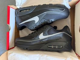 Nike Air Max 90 PRM Schuhe schwarz Grösse 44.5 neu