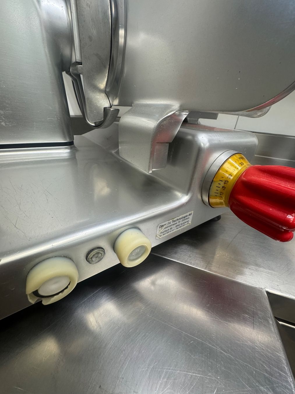 Berkel Küchengeräte: Aufschnittmaschine Berkel – Gebraucht aus Uznach von maben01 3