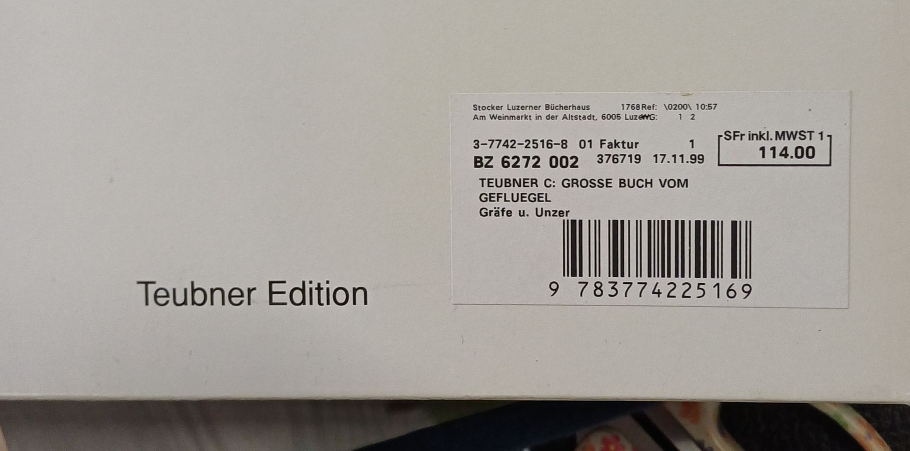 Libri: das grosse Buch vom Geflügel – Usato da Merenschwand venduto da Brockinell 4