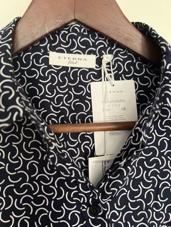 NEU Eterna Bluse Fiona Grösse 38 dunkelblau, neu mit Etikett