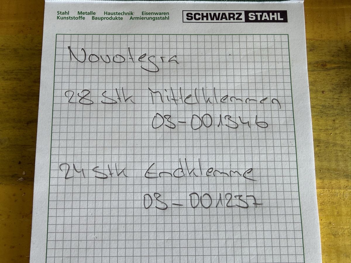 Novotegra Supporti a parete: Novotegra Schienenklemmen – Nuovo (secondo la descrizione) da Roggwil BE venduto da fengshui 3