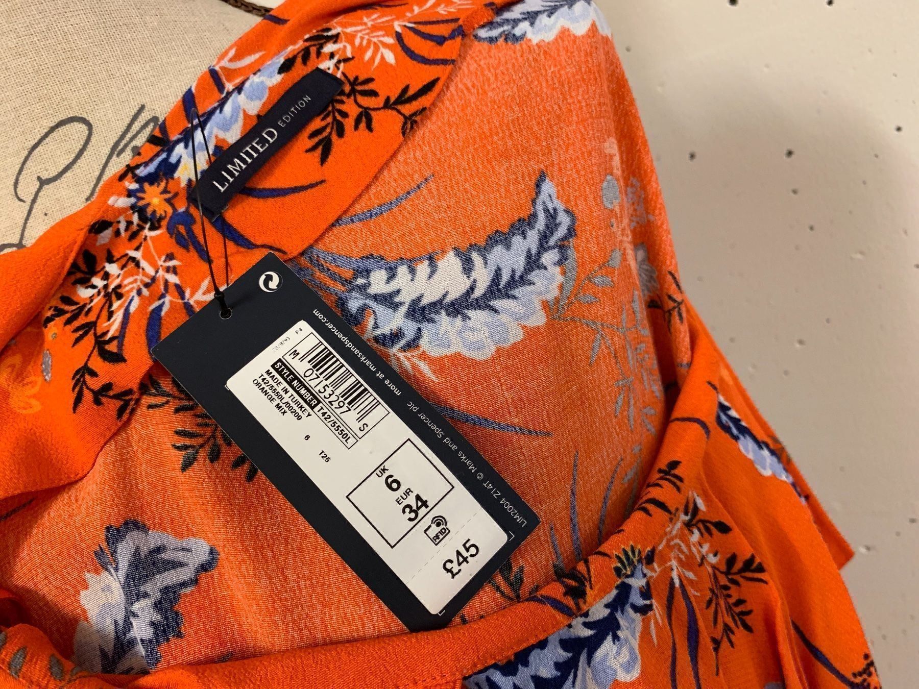 Vestiti: Marks & Spencer Kleid orange Gr. 34 – Nuovo (secondo la descrizione) da Aarau venduto da Obdulia 2