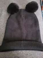 Mütze Bommel schwarz 