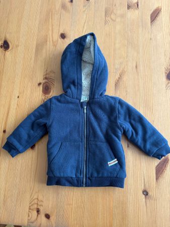 Kuscheliger Winterpulli mit Kapuze, La redoute, Grösse 9M
