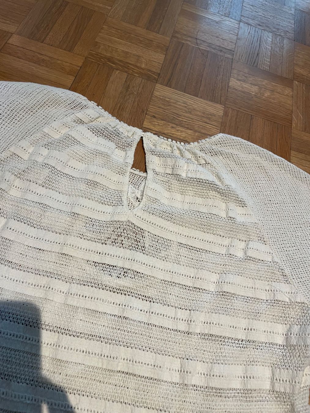 Zara T-Shirts: Zara TRF Boho Oberteil Gr. M offwhite – Gebraucht aus Zürich von MrsWollishofen 5