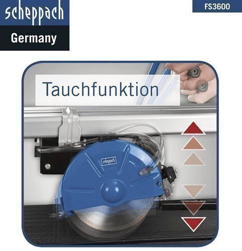 Sägen: SCHEPPACH FS3600 Fliesenschneider – Neu und originalverpackt aus Bottighofen von zaap 4