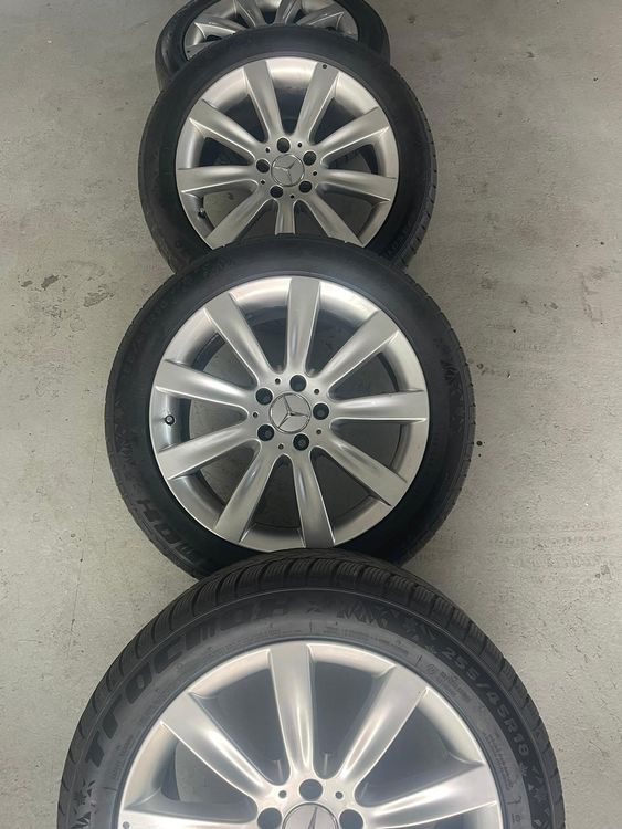 Mercedes Benz Kompletträder Winter 255/45R18 M+S | Kaufen auf Ricardo