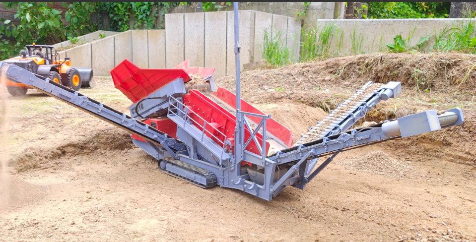 Modellismo RC: Mobile Siebanlage CT 116 Bausatz – Nuovo e nell'imballaggio originale da Altdorf UR venduto da modellbau-widmer 2